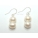 Prestige White Pearl Earrings with two pearls 7-8mm