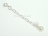 White Pearl & Sterling Silver Extension Chain