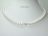 Classic White Roundish Pearl Necklace 7-8mm