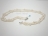 Countessa 2-Row White Big and Mini Pearl Necklace with Something Blue