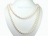 56 Inch Countessa White Circle Pearl Long Rope Necklace 8-9mm