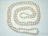 64 Inch Countessa White Circle Pearl Long Rope Necklace 9-10mm