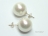 Bridal Pearls - Utopia White Shell Pearl Stud Earrings 14mm