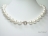 Utopia White Shell Pearl Necklace 14mm
