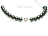 Utopia Dark Gun-metal Grey Shell Pearl Necklace 14mm