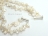 Princess 2-Row Ivory Keshi Pearl Bracelet 5-7mm