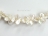 Princess 2-Row Ivory Keshi Pearl Necklace 5-9mm