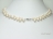 Elegance White Oval Pearl Necklace 6-7mm