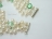 Elegance 3-Row Green & White Pearl Bracelet