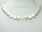 36 Inch Art Deco White Coin Pearl Necklace 13-14mm