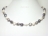 Enchanting Gun-Metal Grey White Baroque Pearl Necklace