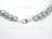 Large Silver Grey Baroque Pearl Necklace