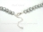 Large Silver Grey Baroque Pearl Necklace
