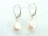 3 x Quality White Baroque Pearl Earrings 10-10.5mm