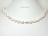 Enchanting White Baroque Pearl Necklace