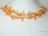 Vogue 2-Row Orange Blister Pearl Necklace