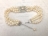 Prestige 3-Strand White Freshwater Pearl Choker