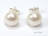 Prestige White Pearl Studs 8.5-9mm