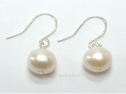 Prestige White Pearl Earrings 7-8mm