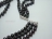 Prestige 3 Strand Peacock Black Pearl Necklace 7-8mm