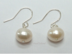 Bridal Pearls - Prestige White Pearl Earrings 6-7mm