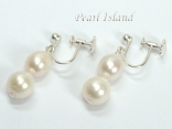 Pearl Clip on Earrings & Screw Earrings