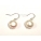 White Baroque Pearl Earrings 8-9mm
