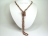 41 Inch Ardent Chocolate Brown Baroque Pearl Long Necklace