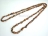 41 Inch Ardent Chocolate Brown Baroque Pearl Long Necklace