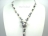 42 Inch Ardent Grey White Baroque Pearl Rope Necklace 