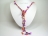 44 Inch Ardent Purple Orange White Baroque Pearl Rope Necklace