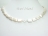 Enigma White Rectangle Pearl Necklace