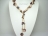 Joie de vivre Brownish Long Pearl & Shell Open Necklace