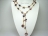 Joie de vivre Brownish Long Pearl & Shell Open Necklace