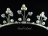 Elegance Floral Freshwater Pearl Wedding Tiara