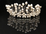 Pretty Princess Freshwater Pearl Wedding Tiara