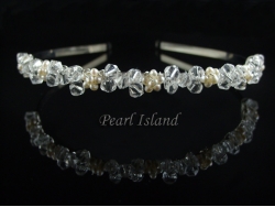 Petite Freshwater Pearl Wedding Tiara