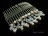 Elegance Flower Freshwater Pearl Wedding Hair Comb 