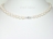 Little Princess White Oval Pearl Necklace 5x7mm