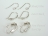 Sterling Silver Initial Freshwater Pearl Earrings