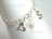 Sterling Silver Initial Freshwater Pearl Charm Bracelet