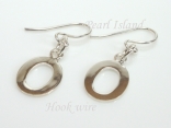 Sterling Silver Initial O Earrings