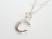 Sterling Silver Initial C Pendant Necklace