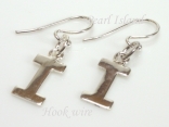 Sterling Silver Initial I Earrings