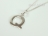 Sterling Silver Initial Q Pendant Necklace