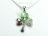 Clover Shamrock Pendant with Quality Sterling Silver Chain Necklace