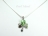 Clover Shamrock Pendant with Quality Sterling Silver Chain Necklace
