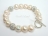 Dallas Collection - White Circlet Pearl & Crystal Bracelet with Birthstones