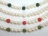 Dallas Collection - White Circlet Pearl & Crystal Necklace with Birthstones