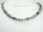 Silver Grey Pearls & Magnet Necklace/Bracelet